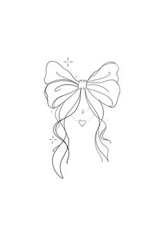 Heart Bow Tattoo, Minimalist Patchwork Tattoo, Mexican Tattoo For Women, Line Tattoos For Women, Pink Bow Tattoos, Simple Tattoo Ideas, Soft Tattoo, Cute Tattoo Ideas, Earthy Tattoos