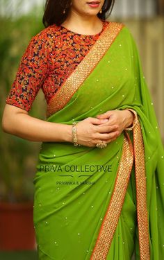 Sarees Blouse Designs Catalogue, Pattu Saree Blouse Designs, Sari Blouse Designs, Blouse Designs Indian, Blouse Designs Silk, Indian Fashion Saree