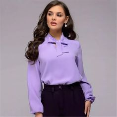 All Girl are Gorgeous in Blouse shop the latest Bow Tie Blouse Forever at NCFashions.your Favorite from above all Gender:Women Material: Polyester Sleeve Length : Full Collar:Bow Fabric Type :chiffon note: Quality is the First with Best service,100% Brand new, High quality Woman Blouse Casual, Bow Tie Women, Casual Chiffon Blouse, Long Sleeve Chiffon Shirt, Bow Tie Shirt, Blouses Vintage, Chiffon Shirt Blouse, Bow Tie Blouse, Ladies Shirts