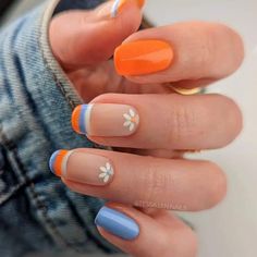 Beautiful Spring Nails, Fall Toe Nails, Spring Nails Ideas, Elegant Touch Nails, Spring Nail Designs, Subtle Nails, Minimalist Nail Art, Tip Nails