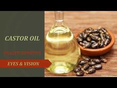 CASTOR OIL - HEALTH BENEFITS FOR YOUR EYES - YouTube Eye Problems, Vision Eye, Eyes Problems, Healthy Oils, Health Conditions, How To Stay Healthy