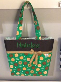 Hey, I found this really awesome Etsy listing at https://www.etsy.com/listing/673804879/personalized-girl-scout-tote-baggirl Cute Tote Diaper Bag, Cute Fabric Bags For Gifts, Girl Scout Gifts, Personalized Towels, Tsum Tsum, Girl Scout, Girls Bags, Custom Bags, Girl Scouts