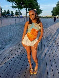 Birthday Cruise Outfit, Outfit Ideas For Puerto Rico Vacation, Outfits For Vacation Black Women, Safari Trip Outfit Ideas, Fly Girl Summer Outfits, Birthday Trip Outfits, Puerto Rico Outfit Ideas, Jhene Concert Outfit, Puerto Rico Vacation Outfits Black Women