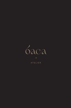 the title for'oaca'by atelier