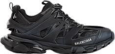 Balenciaga Track Sneakers, Track Sneakers, Balenciaga Women, Vintage Effect, Balenciaga Track, Balenciaga Black, Zegna Shoes, Mesh Sneakers, Balenciaga Shoes