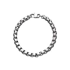 This bracelet offers contemporary style for men, and is perfect for those who appreciate a simple, yet striking urban aesthetic. This bracelet offers contemporary style for men, and is perfect for those who appreciate a simple, yet striking urban aesthetic.Click on this JEWELRY & WATCHES GUIDE to learn about fit, styles, materials and more! Length: 8.5 in. Chain width: 6.5 mm Chain type: box Metal: stainless steel Finish: polished Packaging: boxed Please note, due to the high value of this item, Modern Cuban Link Bracelet For Everyday, Modern Everyday Cuban Link Bracelet, Modern Bracelets With Box Chain And Chain Link, Modern Bracelet With Stainless Steel Clasp For Everyday, Modern Bracelets With Stainless Steel Clasp And Rectangular Links, Modern Everyday Bracelet With Stainless Steel Clasp, Modern Everyday Chain Bracelet With Stainless Steel Clasp, Modern Stainless Steel Clasp Chain Bracelet, Modern Chain Bracelet With Stainless Steel Clasp