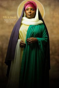 Huldah by International Photographer James C. Lewis: Repin Huldah, God James Darcy, Biblical History, African Spirituality