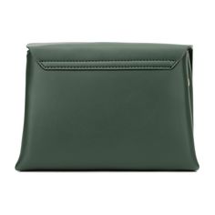 Redefine your style with the minimalist look of this crossbody bag. Featuring a smooth design, adjustable strap and buckle closure, this bag will add a touch of luxe to your ensembles. Green Office Crossbody Shoulder Bag, Green Crossbody Belt Bag With Removable Pouch, Green Crossbody Shoulder Bag For Office, Green Modern Crossbody Belt Bag, Modern Green Crossbody Belt Bag, Green Crossbody Satchel For Office, Green Belt Bag With Detachable Strap, Green Office Satchel Crossbody, Green Crossbody Belt Bag With Detachable Strap