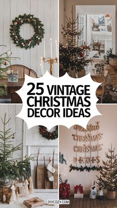 25 vintage christmas decor ideas for the home