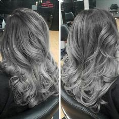 Silver Ombre Hair, Gray Wig, Hair Mascara, Hair Goal, Going Grey, Grey Hair Inspiration, Beautiful Gray Hair, Fall Winter Fashion, Silver Hair Color