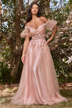 Layered tulle a-line gown with off the shoulder Elegant Off-shoulder Tulle Gown, Off-shoulder Tulle Ball Gown For Formal Occasions, Off-shoulder Tulle Evening Dress For Gala, Off-shoulder Tulle Ball Gown For Gala, Evening Off-shoulder Tulle Gown, Pink Off-shoulder Dress With Sweetheart Neckline For Wedding, Off-shoulder Tulle Gown For Formal Occasions, Off-shoulder Wedding Dress With Tulle Skirt, Off-shoulder Tulle Dress For Debutante Ball