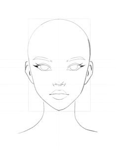 the outline of a woman's face