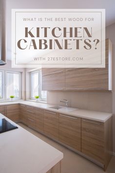 what is the best wood for kitchen cabinets?