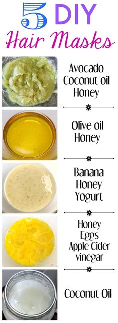 Try a homemade hair mask. | 9 Genius Tips To Save Your Color-Damaged Hair Natural Hair Gel, Hair Mask Recipe, Makeup Removers, Dry And Damaged Hair, Diy Hair Masks, Natural Hair Diy, Hair Masks