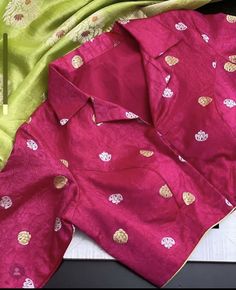 Boat Neck Blouse Design, Choli Blouse, Kids Blouse Designs, Fashionable Saree Blouse Designs