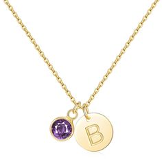 PRICES MAY VARY. DAINTY BIRTHSTONE NECKLACE:Look no further than our Minimalist Birthstone Letter Necklace! This womens gold necklace combined with birthstone charm and capital letter pendant, making it the perfect personalized piece for any fashion-forward women. And with its dainty design, it's easy enough to layer with your other favorite necklaces! 14K GOLD PLATED NECKLACE:Our Gold Initial Necklace Plated with 14K Gold,A Better Color Retention Effect,Which Make It Non Tarnish and No Fade.Mad Gold Birthstone Necklace, Initial Birthstone Necklace, Necklace For Women Gold, Gold Initial Necklace, Pendant Making, Initial Necklace Gold, Cz Pendant, Gold Necklace Women, Gold Initial