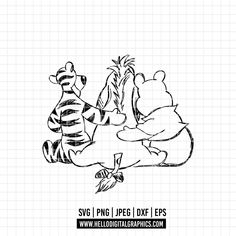 winnie the pooh and tigger coloring pages