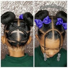 Double Strand Twist Hairstyles Natural, Toddler Ponytails, Easy Toddler Hairstyles Black, Black Baby Girl Hairstyles, Two Ponytail Hairstyles, Baby Girl Hairstyles Curly, Cute Ponytail, Cute Ponytail Hairstyles, Black Kids Braids Hairstyles