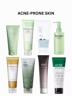 Skincare For Acne Prone Skin, Skincare For Acne Prone, Cleanser For Dry Skin, Skincare For Combination Skin, Skincare For Acne, Skincare For Oily Skin, Skin Care Routine Order, Beautiful Skin Care