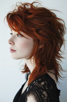 91+ Shaggy Mullet Hair Ideas For Women Shaggy Mullet For Women, Mullet For Women, Hair Ideas For Women, Mullet Hair, Mullet Hairstyle