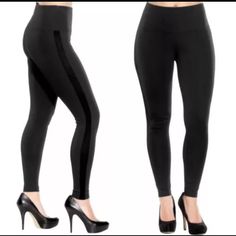 New Velvet Tuxedo Leggings Waist Laying Down Measures 14.5” Inseam Measures 29” Front Rise Measures 11” Elegant High Rise Black Leggings, Velvet Tuxedo, New Color, Pant Jumpsuit, Perfect Fit, Pants For Women, High Waisted, Velvet, Leggings