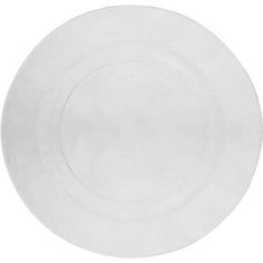 an empty white plate on a white background