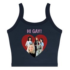 Calling all lesbian fans! I know who you are! You will love this tank for a festival, concert, or to wear around the house. The fit is fantastic and so soft. Y2k Cotton Vest With Graphic Print, Trendy Graphic Print Camisole Tank Top, Trendy Camisole Tank Top With Graphic Print, Fitted Trendy Tank Top For Alternative Fashion, Y2k Cotton Racerback Tank Top, Y2k Style Cotton Racerback Tank Top, Y2k Style Tank Top For Concerts, Y2k Sleeveless Tops For Concerts, Y2k Tank Top For Concert