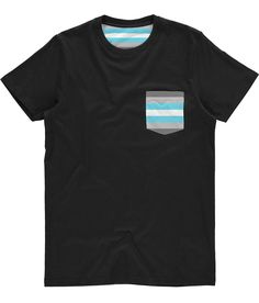 Our pocket tee designs are the perfect choice for subtly showing your pride. Featuring a Demiboy pride flag pocket and inside neck. Material:  - 100% cotton with a polyester pocket. - Short sleeve crew neck pocket t-shirt. - 1 x 1 rib neck.  - Self fabric back neck and shoulder tape. - Top stitched front neck trim. - Side seams for enhanced fit. - Double stitched hem and cuffs. - Polyester pocket to left chest as worn. Weight: 140gsm with 180gsm pocket and inside neck. 🌈 WHO ARE RAINBOW & CO? ? Pocket Tee Designs, Bear Pride Flag, Queer Clothes, Lgbtq Clothing, Trans Pride Flag, Bear Pride, Pocket T Shirt, Asexual Pride, Tee Designs