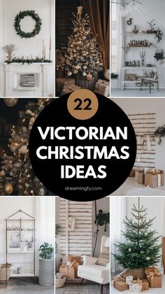 Transform your home with these 22 Victorian Christmas ideas. Perfect for those who love classic beauty, these designs incorporate timeless elements like velvet, gold, and intricate details. Visit our site for more inspiration! Regal Christmas Decor, Christmas Victorian House, Victorian Christmas Party, Victorian Table Setting, Antique Decorations, Edwardian Christmas, Festive Dining Table, Christmas Interior Decor, Victorian Christmas Decorations