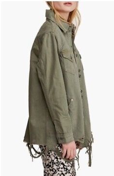 Top Rated NWT FREE PEOPLE Moonchild Denim Shirt Jacket Sz S/Small $128 Green Shacket, Women's Coats Jackets Military Style Cotton Denim Jacket For Winter, Military Style Long Sleeve Denim Jacket For Fall, Military Style Cotton Denim Jacket For Spring, Spring Military Style Cotton Denim Jacket, Spring Military Cotton Denim Jacket, Spring Streetwear Tops With Flap Pockets, Green Shacket, Denim Shirt Jacket, Utilitarian Style