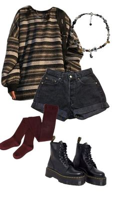 Outfit Inspo 90s Grunge, 80s Fall Outfits, Autumn Grunge, Cute Autumn, Earthy Outfits, Fall Inspiration