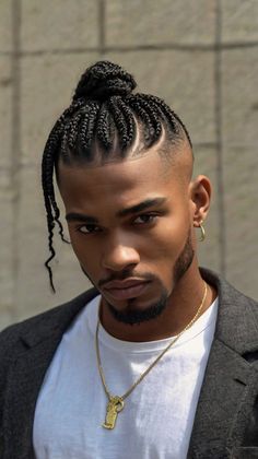 Exploring 40 Trendsetting Black Men’s Hairstyle Ideas: Fades Twists and Natural Looks Pompadour Fade, Styling Guide, Pompadour, Styling Tips