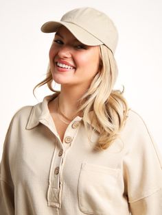 This baseball hat adds to perfect finishing touch to an outfit! Style our "All That Vintage Washed Baseball Hat" with an oversized knit pullover, a pair of Spanx,and white platform sneakers for a casual everyday look! When leaving to go run errands, throw on this boutique hat with an cropped knit sweater, a pair of medium wash denim jeans, and a simple gold layered necklace! PRODUCT DETAILS: Vintage Washed Baseball Hat 3 Color Options: Brown, Black, & Mocha MATERIAL AND CARE: 100% Cotton SIZING Trendy Solid Color Baseball Cap For Everyday, Trendy Solid Color Baseball Cap For Streetwear, Trendy Solid Color Baseball Cap, Trendy Dad Hat Cap, Trendy Solid Color Baseball Cap For Spring, Trendy Everyday Visor Baseball Cap, Trendy Spring Baseball Cap, Trendy Fall Snapback Baseball Cap, Solid Baseball Cap For Everyday Spring Wear