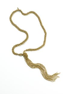 Braided golden long necklace that can be adjusted to the size that you want. You can make a knot or wrap it around your neck or use it as a belt. The open end allows you to play with it and tie it any way you wish. Enjoy! Option: Necklace in silver --------------------------------------- FEATURES Materials used: brass --------------------------------------- Check more necklaces by Moksha Jewelry: http://etsy.me/2qRPZvj --------------------------------------- Back to our shop www.etsy.com/shop/Mo Gold-tone Lariat Chain Necklace, Formal Lariat Long Necklace With Adjustable Chain, Formal Long Lariat Necklace With Adjustable Chain, Long Chain Lariat Necklace For Formal Occasions, Bohemian Lariat Jewelry For Formal Occasions, Gold Lariat Necklace With Long Drop Chain, Formal Lariat Chain Necklace, Formal Long Lariat Necklace With Chain, Formal Long Lariat Necklace