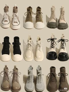 Wishlists 2023 (credit to owner) #shoes #sneakers #boots Ridiculous Outfits, Sepatu Platform, Golden Globes Red Carpet, Shoes Outfit Fashion, Fashion Vocabulary, Fancy Shoes, Girly Shoes, Easy Trendy Outfits, Aesthetic Shoes