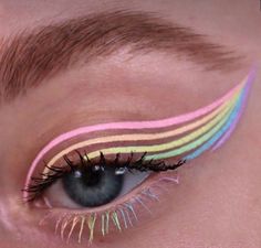 Crazy Eye Makeup, Indie Makeup, Cute Eye Makeup, Cooler Style, Graphic Makeup, Eye Makeup Pictures, Beautiful Eye Makeup, Makijaż Smokey Eye, Eye Makeup Designs