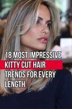 Hot hair trend right meow is, of course, the kitty cut. This purr-fectly adaptable style is clawing its way to the top of everyone’s must-have list, proving it’s not just for one length or texture. Whether your locks are short and sassy, medium and manageable, or long and luxurious, there’s a kitty cut to make your hair goals a reality. Definitely jump on this trend early.You will not regret it!