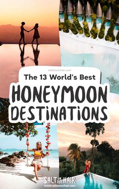 the 13 world's best honeymoon destinations