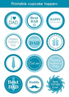 father's day stickers and labels