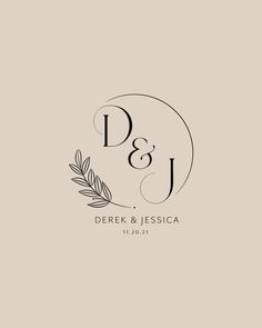 the logo for derek & jessica