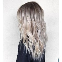 ash blonde hair balayage - Google Search Shadow Root Blonde, Ash Blonde Hair Balayage, Platinum Blonde Balayage, Balayage Long Hair, Balayage Hair Dark, Ash Blonde Hair, Balayage Hair Blonde