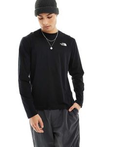 T-Shirts & Tank tops by The North Face Your new go-to Crew neck Long sleeves Logo embroidery to chest Regular fit Cocktail Dress Formal, Winter Party Dress, Long Sleeve Floral Dress, Sweaters And Leggings, T-shirts & Tank Tops, Satin Slip Dress, Petite Maternity, Logo Embroidery, Lingerie Sleepwear