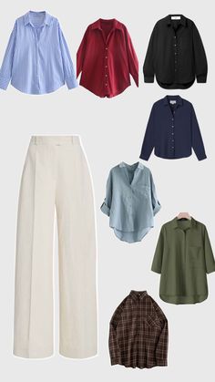 All shirt that can be used with beige pant Beige Pant Outfit, Classy Dresses Elegant, Women Support Women, Mix And Match Outfits Hijab, Free Shein, 750 Shein Gift Card, Sephora Gift, Stylish Outfits Casual, Shein Gift Card