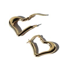 Gold Heart Earring , Solid Gold 14K Hoop Heart Earring Material: 14K Gold Karat: 14 Karats Gold (585) BEST CHOİCE FOR GİFT🎁 You can buy the best gifts for your loved ones from this shop with our special packaging that we use for each product. DELIVERY🚀 Your order will be crafted and ready to ship within 1 - 5 business days.We use express shipping for all orders.Please contact us if you have any urgency. Estimated delivery time: USA 1-3 days EU   1-3 days AUSTRALİA  2-7 days CANADA  2-4 days Other 2-8 days Formal Heart-shaped Earrings For Pierced Ears, Heart Charm Earrings In Fine Jewelry Style, Fine Jewelry Heart Earrings For Pierced Ears, Valentine's Day Heart-shaped Fine Hoop Earrings, Valentine's Day Heart Shaped Fine Hoop Earrings, Heart-shaped Fine Jewelry Hoop Earrings For Anniversary, Heart-shaped Pierced Hoop Earrings For Anniversary, Anniversary Heart-shaped Fine Hoop Earrings, Pierced Heart Earrings Fine Jewelry