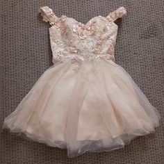 Formal Juniors Dress Size M , Color Champgne , Short , Embroidered Embroidered Lace Prom Dress, Mini Length Wedding Dress, Festive Mini Length Wedding Dress, Festive Mini Wedding Dress, Beige Party Dresses With Floral Embroidery, Fitted Embroidered Homecoming Dress, Festive Cream Lace Dress, Elegant Embroidered Dress For Homecoming, Elegant Embroidered Homecoming Dress