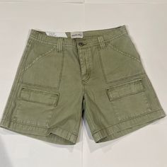 Nwt Abrand Cargo Shorts. Sage Green. Super Cute! 6” Inseam. No Flaws Or Stains. Smoke Free Home. High Rise Cotton Utility Cargo Shorts, High Rise Cotton Cargo Shorts In Utility Style, High Rise Cotton Cargo Shorts With Side Pockets, Mid-rise Cotton Jean Shorts With Cargo Pockets, Casual Mid-rise Cotton Cargo Shorts, Utility Mid-rise Cotton Shorts, Mid-rise Cotton Cargo Shorts With Side Pockets, Mid-rise Cotton Cargo Shorts With Pockets, Mid-rise Cotton Cargo Shorts