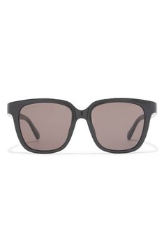 These Italian-crafted sunglasses fitted with standard, logo-etched lenses feature a slightly oversized square frame and complete UV protection. 54mm lens width; 17mm bridge width; 140mm temple length 100% UV protection CR-39 lenses Plastic Made in Italy Classic Sunglasses With Gradient Lenses For Square Face, Classic Cat Eye Sunglasses With Tinted Lenses, Everyday Shield Sunglasses With Tinted Square Frame, Classic Shield Sunglasses With Uva Protection And Square Frame, Classic Sunglasses With Uva Protection And Square Frame, Classic Shield Sunglasses With Square Frame And Uva Protection, Classic Sunglasses With Mirrored Lenses And Square Frame, Classic Sunglasses With Uv Protection For Square Face, Everyday Square Frame Shield Sunglasses With Tinted Lenses