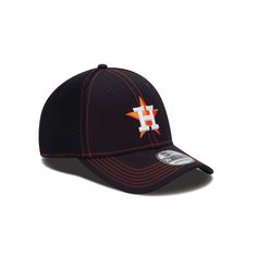 The Houston Astros NEO 39THIRTY Stretch Fit Cap features an embroidered Astros logo at the front panels with an alternate logo at the rear and the team name at the visor. College Soccer, All Nfl Teams, Nfl Arizona Cardinals, Miami Marlins, Astros Logo, Team Name, Houston Texans, Oakland Athletics, Fitted Caps