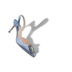 HANGISLI Blue Manolo Blahnik Shoes, Hangisi Manolo Blahnik, Manolo Blahnik Slingback, Manolo Blahnik Blue, Blue Bridal Shoes, Manolo Blahnik Hangisi, Blue Wedding Shoes, Blue Pumps, Manolo Blahnik Shoes