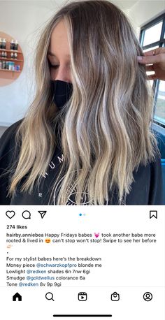 Cool Blonde On Brown Hair, Natural Golden Balayage, Fall Blonde Dark Roots, Dark Blonde Root Smudge, Dark Balayage Hair With Money Piece, Rooty Blonde Balayage Dark Roots, Blonde Back To Natural Brown, 2024 Fall Hair Trends Blonde, Dark Blonde Hair For Fall